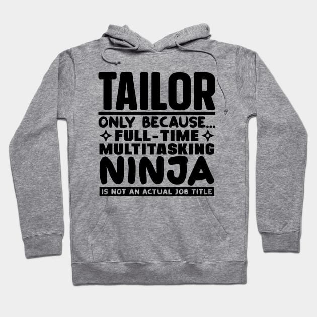 Tailor Ninja Hoodie by colorsplash